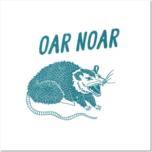 Australian Opossum Oh No, Oar Noar, Possum T Shirt, Weird Opossum T Shirt, Meme T Shirt, Trash Panda T Shirt, Unisex Posters and Art